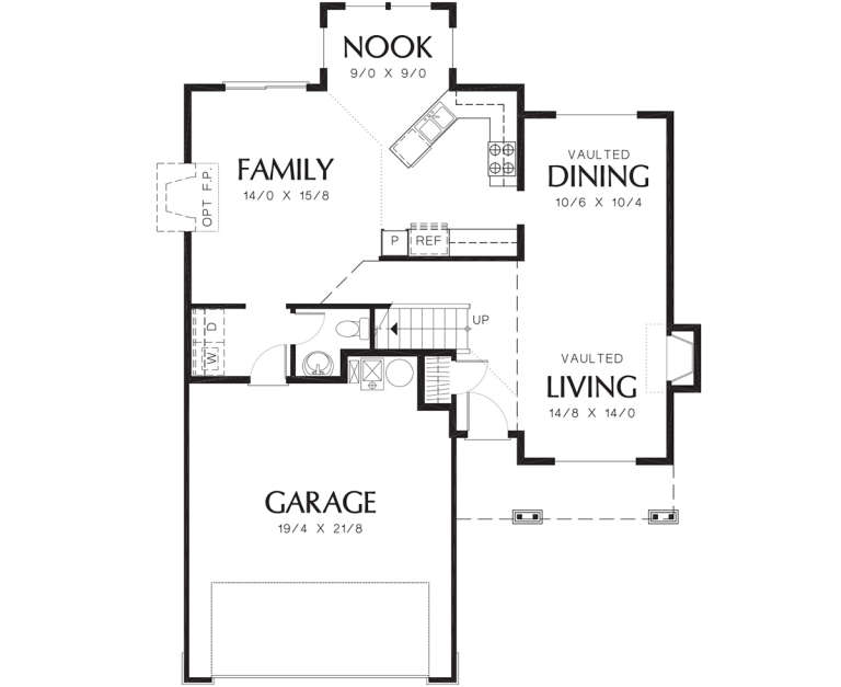 House Plan House Plan #12003 Drawing 1