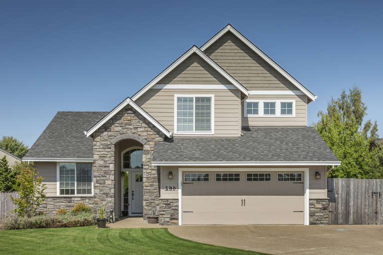 House Plan House Plan #12004 FRONT ELEVATION 