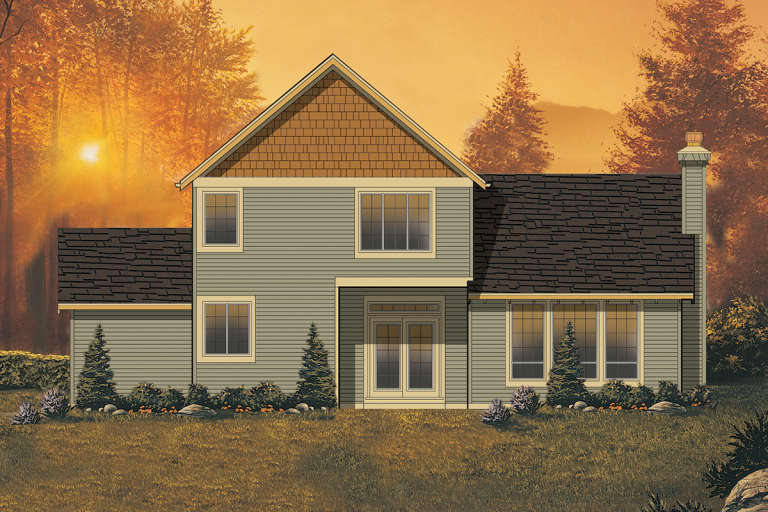 Craftsman House Plan #2559-00227 Elevation Photo