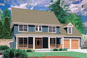 Country House Plan #2559-00228 Elevation Photo