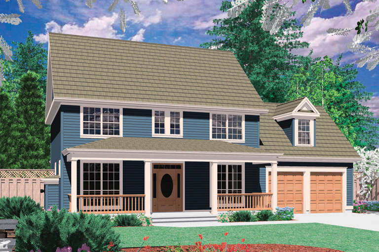 House Plan House Plan #12005 Front Elevation 