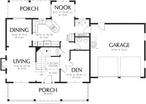 Main Floor  for House Plan #2559-00228