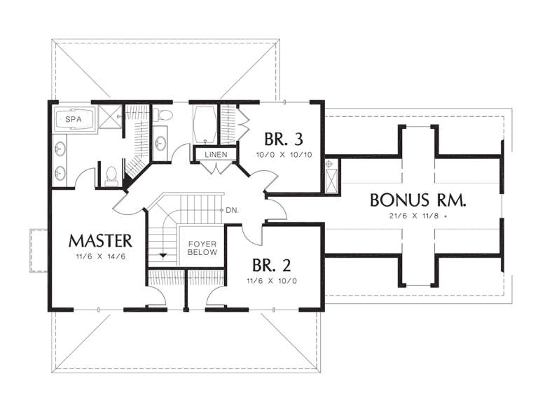 House Plan House Plan #12005 Drawing 2