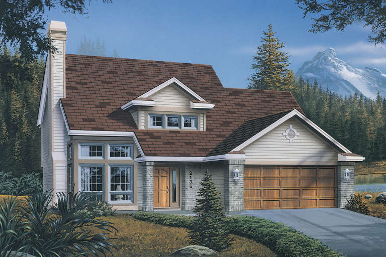 House Plan House Plan #12006 Front Elevation 