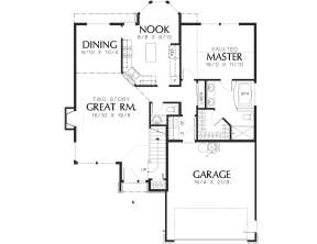 Main Floor  for House Plan #2559-00229