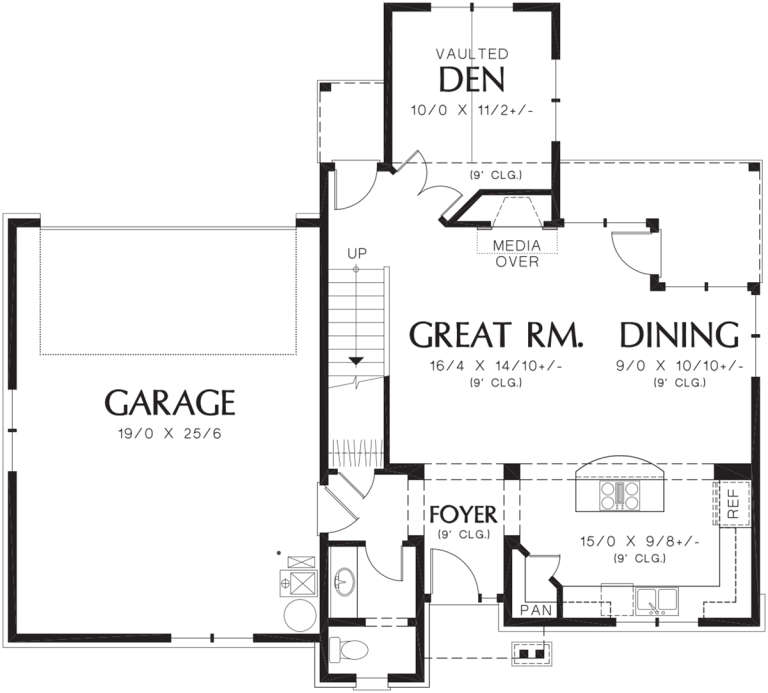 House Plan House Plan #12007 Drawing 1