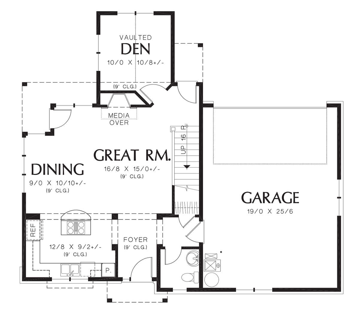 Main Floor  for House Plan #2559-00232
