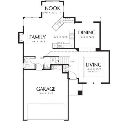 Main Floor  for House Plan #2559-00235