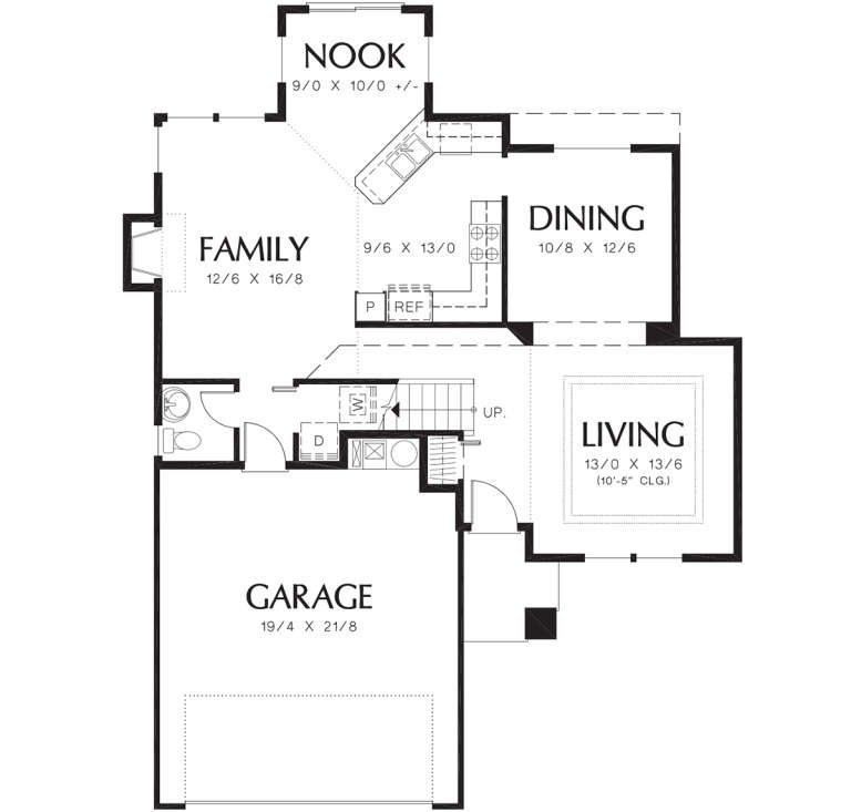 House Plan House Plan #12012 Drawing 1