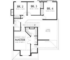 Second Floor for House Plan #2559-00236
