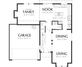 Main Floor  for House Plan #2559-00239