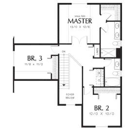 Second Floor for House Plan #2559-00239