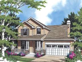 Narrow Lot House Plan #2559-00240 Additional Photo