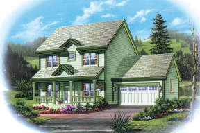 Country House Plan #2559-00241 Elevation Photo