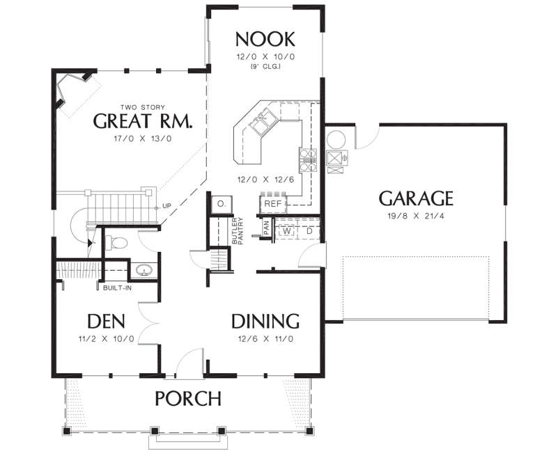 House Plan House Plan #12018 Drawing 1
