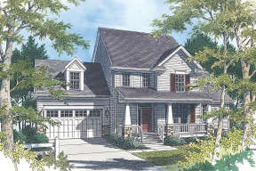 Country House Plan #2559-00244 Elevation Photo