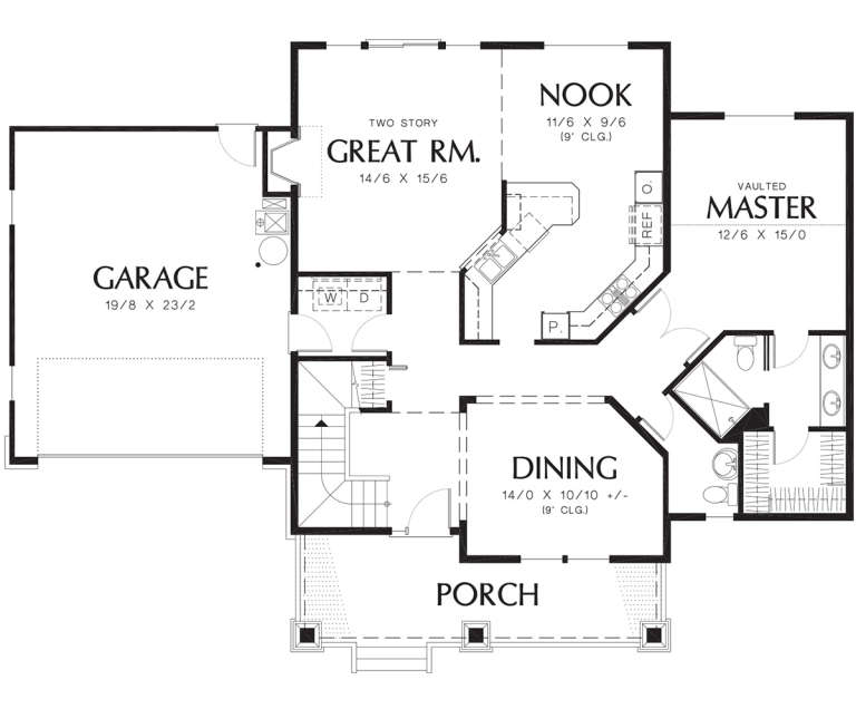House Plan House Plan #12021 Drawing 1