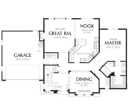 Main Floor  for House Plan #2559-00245