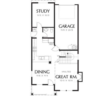 Main Floor  for House Plan #2559-00248