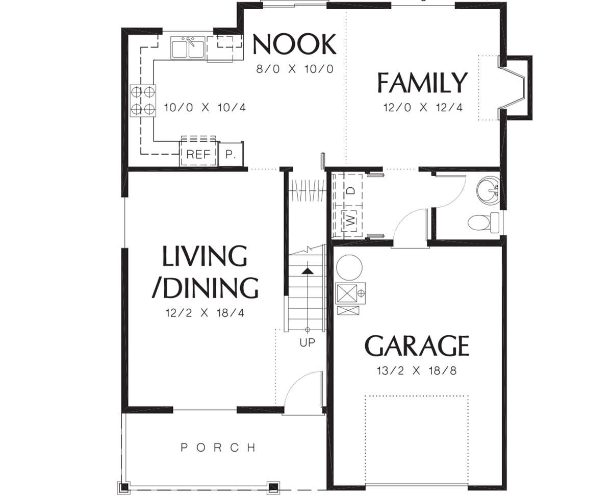 Main Floor  for House Plan #2559-00249