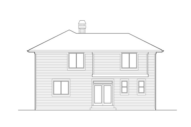 Traditional House Plan #2559-00251 Elevation Photo