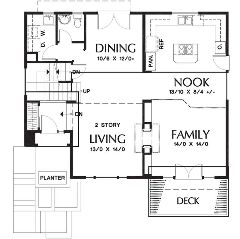 House Plan House Plan #12028 Drawing 1