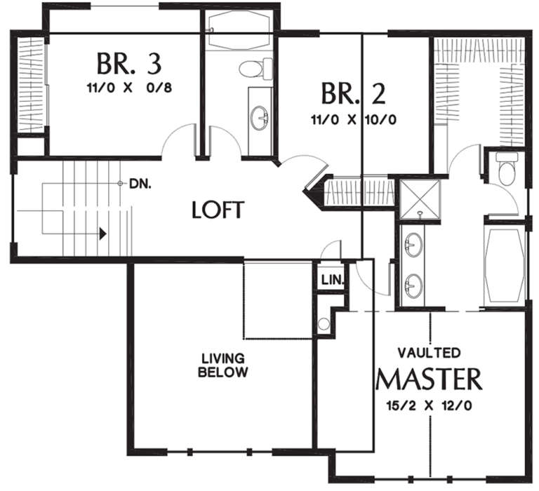 House Plan House Plan #12028 Drawing 2