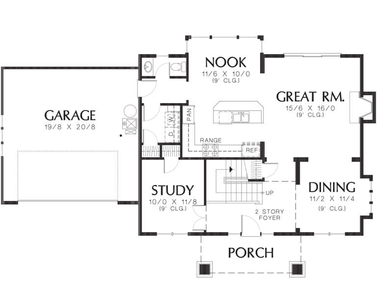House Plan House Plan #12031 Drawing 1