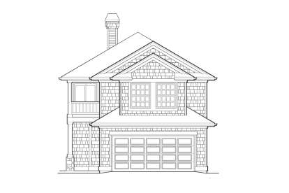 Craftsman House Plan #2559-00256 Elevation Photo