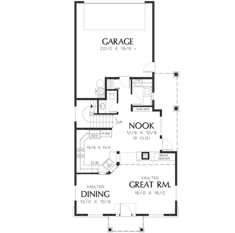 House Plan House Plan #12034 Drawing 1