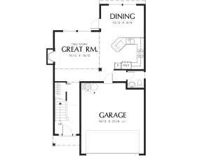 Main Floor  for House Plan #2559-00258