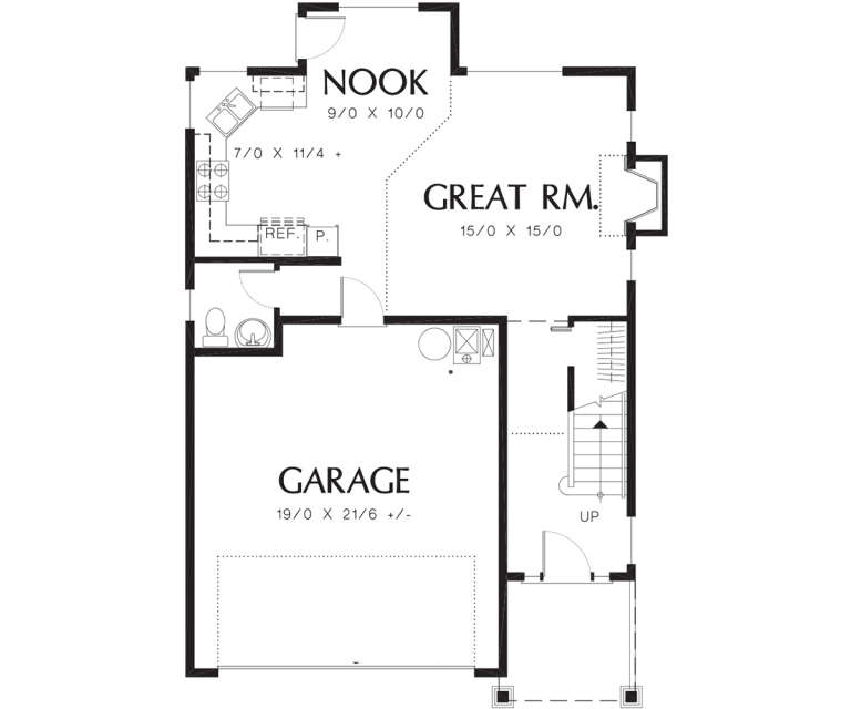 House Plan House Plan #12036 Drawing 1