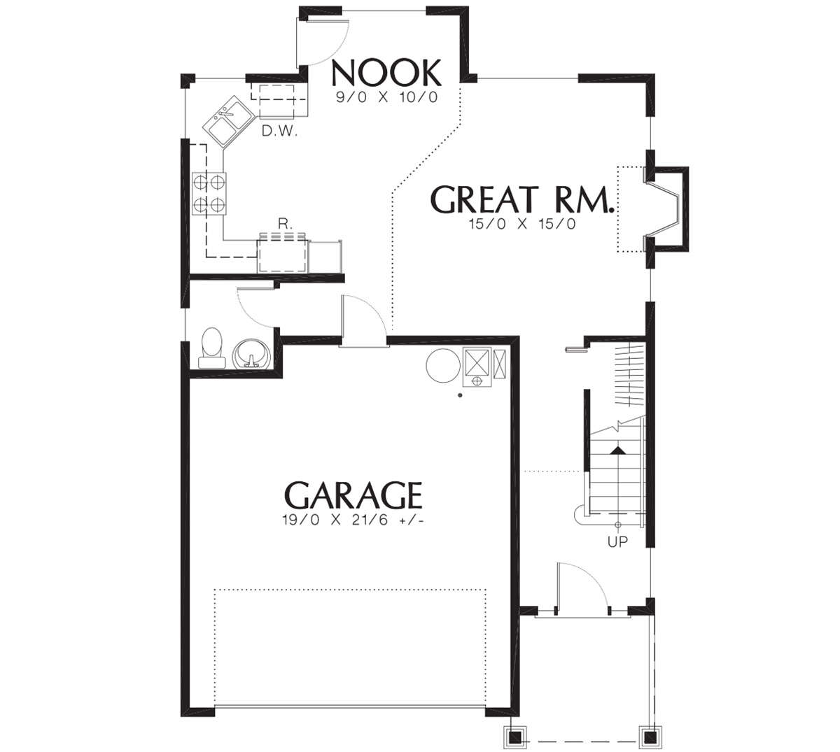 Main Floor  for House Plan #2559-00260