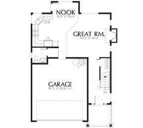 Main Floor  for House Plan #2559-00260