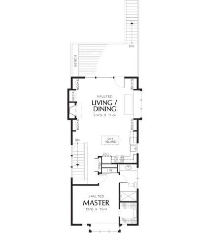 Main Floor  for House Plan #2559-00263