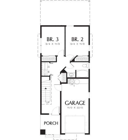 Second Floor for House Plan #2559-00263