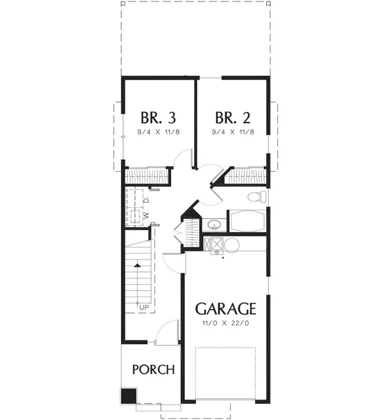House Plan House Plan #12040 Drawing 2