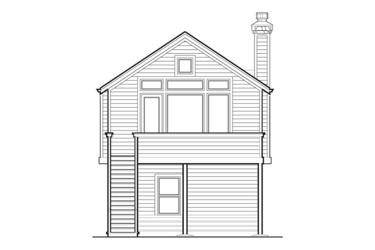 Craftsman House Plan #2559-00264 Elevation Photo