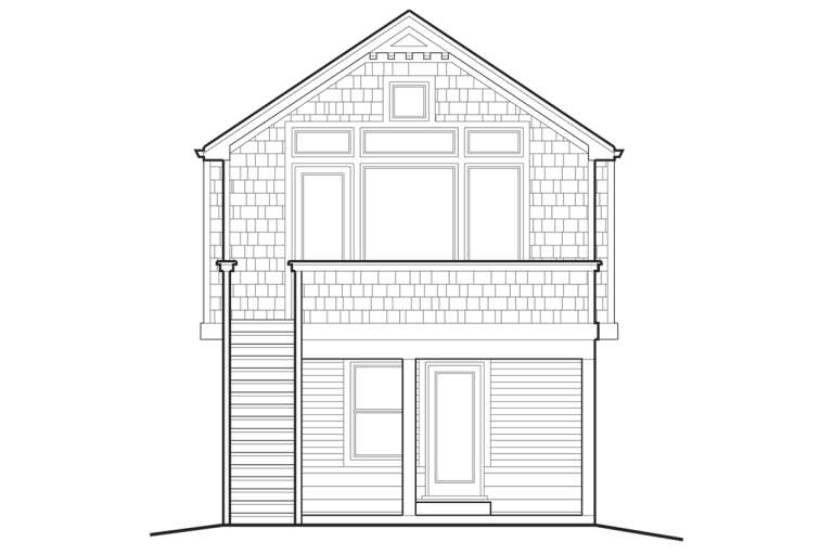 Cottage House Plan #2559-00265 Elevation Photo