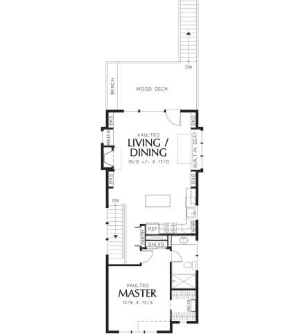 Second Floor for House Plan #2559-00265