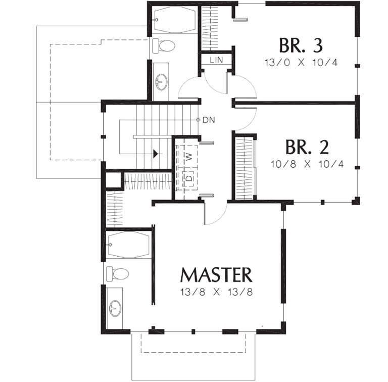 House Plan House Plan #12043 Drawing 2