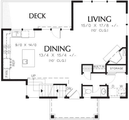 Main Floor  for House Plan #2559-00267