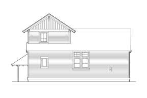 Vacation House Plan #2559-00269 Elevation Photo
