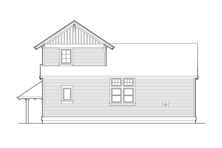 Vacation House Plan #2559-00269 Elevation Photo