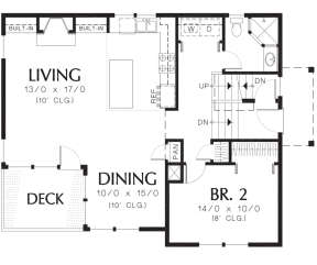 Main Floor  for House Plan #2559-00269
