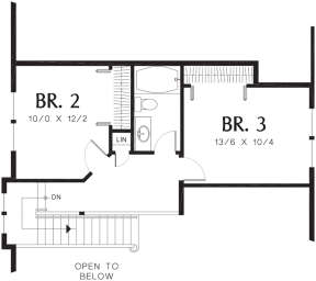 Second Floor for House Plan #2559-00270