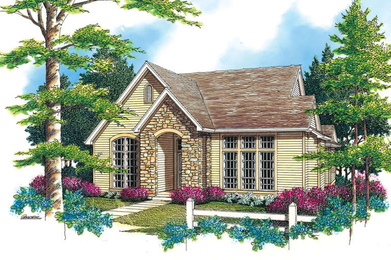 House Plan House Plan #12048 Front Elevation 