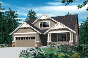 Bungalow House Plan #2559-00272 Elevation Photo