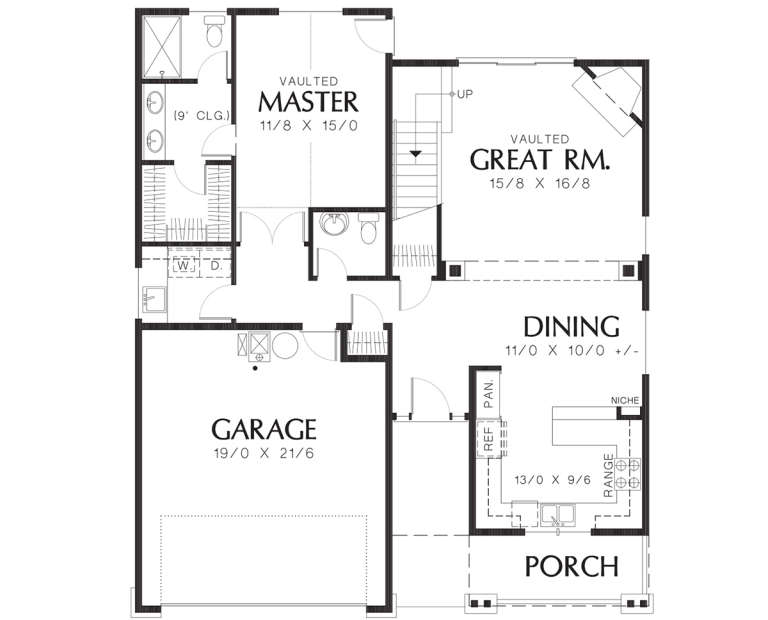 House Plan House Plan #12049 Drawing 1