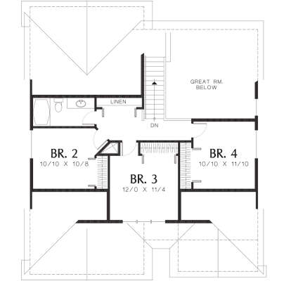 House Plan House Plan #12049 Drawing 2